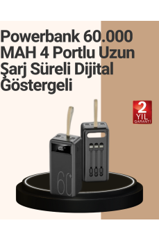 Güvenlik Korumalı Hızlı Şarj Özellikli Powerbank