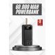 Hızlı Şarj 4 Çıkışlı Powerbank 60.000 Mah Taşınabilir Dijital Göstergeli Hızlı Şarj 4 Çıkışlı Powerbank 60.000 Mah Taşınabilir Dijital Göstergeli