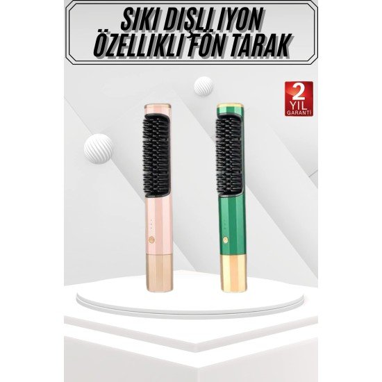 Elektrikli Fön Tarak Düzleştirici Elektriklenme Karşıtı Üflemeli