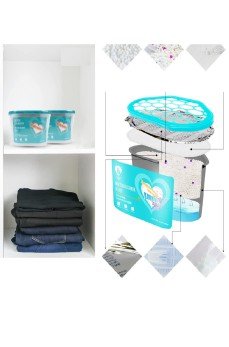 600 ML Nem Alıcı Rutubet Giderici Aparat - Limonlu Mutfak Salon Banyo Küf Koku Alıcı Granül