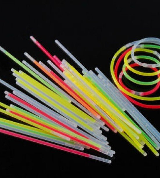 10 Adet Glow Stick Bracelet Fosforlu Kırılan Çubuk Bileklik