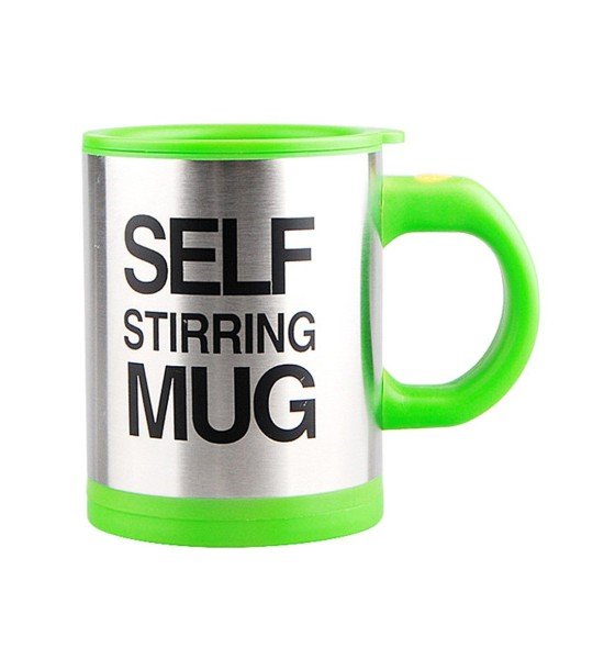 Self Stirring Mug  Mikser Kupa Bardak Yeşil