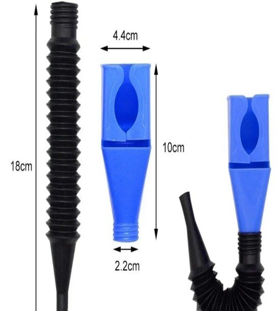 Plastik Araç Motosiklet Motor Yağ Hunisi Sıvı Aktarım Mazot Benzin Yağ Hunisi