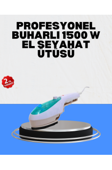 Pratik Buharlı Seyahat Ütüsü Kırışıklık Açıcı