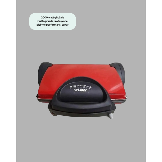 2000W Tost ve Izgara Makinesi – Granite/Teflon Plaka Seçenekli