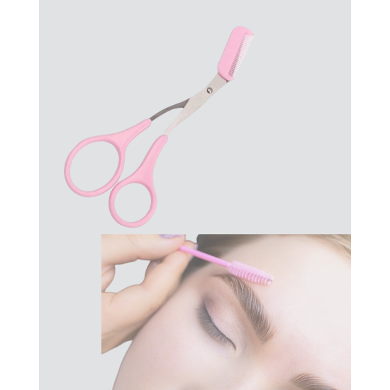 Taraklı Kaş Düzeltme Makası – Hassas Şekillendirme ve Kolay Kullanım