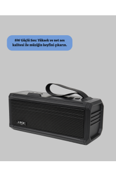 J-IPOX P520 Taşınabilir Bluetooth Hoparlör Güçlü Ses + Radyo
