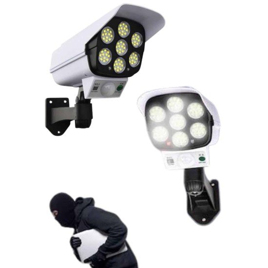 Solar Bahçe Aydınlatması Hareket Sensörlü Uzaktan Kumandalı Kamera Görünümlü Solar Bahçe Aydınlatması Hareket Sensörlü Uzaktan Kumandalı Kamera Görünümlü