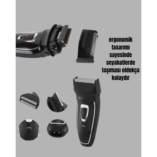 İnce Detay Başlıklı Çok Amaçlı Tıraş Makinesi