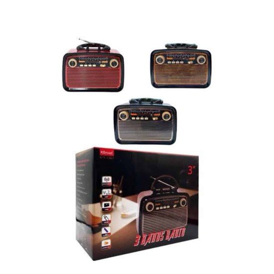 Nostaljik Görünümlü Ahşap Radyo TF SD USB Girişli Led Fener Işıklı Nostaljik Görünümlü Ahşap Radyo TF SD USB Girişli Led Fener Işıklı