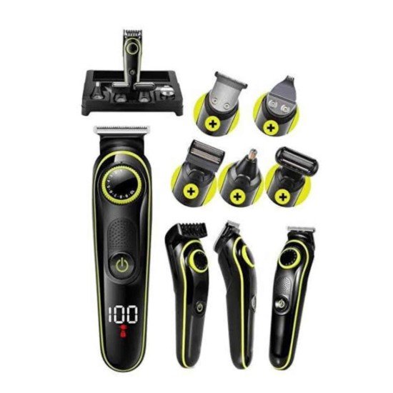 Unısex Çok Fonksiyonlu Bakım Seti Led Göstergeli Tıraş Makinesi Saç Sakal Vücut Unısex Çok Fonksiyonlu Bakım Seti Led Göstergeli Tıraş Makinesi Saç Sakal Vücut