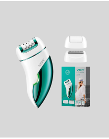 Çok Fonksiyonlu Epilatör 600mAh 90 Dakika Kullanım LED Metal Başlık Su Geçirmez