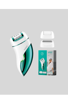 Çok Fonksiyonlu Epilatör 600mAh 90 Dakika Kullanım LED Metal Başlık Su Geçirmez