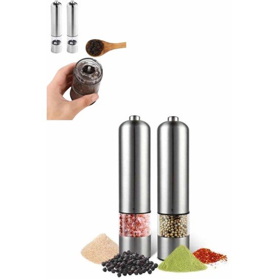 Tuz Baharat Öğütücü Otomatik Baharat Değirmeni Uzun Ömürlü Pratik