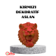 Özel Tasarım 3D Aslan Figürü Duvar Süsü Dekoratif Heykel 20x21 cm Özel Tasarım 3D Aslan Figürü Duvar Süsü Dekoratif Heykel 20x21 cm