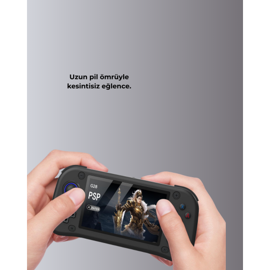 4.3” HD Ekranlı El Konsolu 64GB Hafıza Kartı ve 10000 Yüklü Oyun