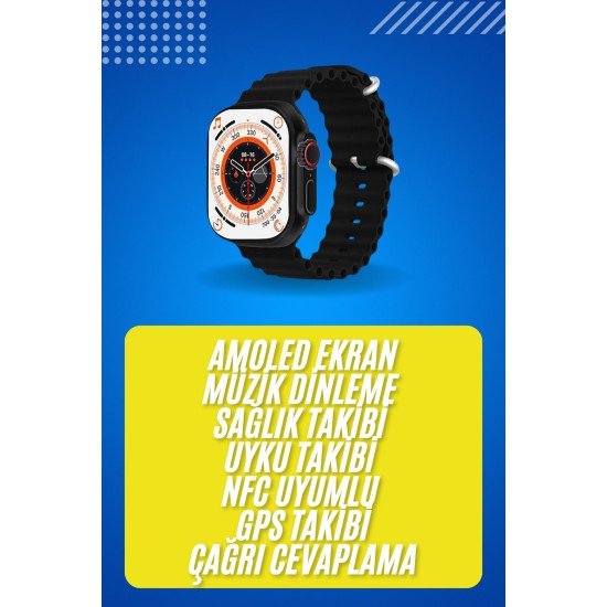 Android ve İOS Uyumlu Arama Konuşma Yapabilen Akıllı Saat