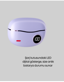 Kristal Netliğinde Ses ve Güçlü Baslı Kablosuz Kulak Üstü