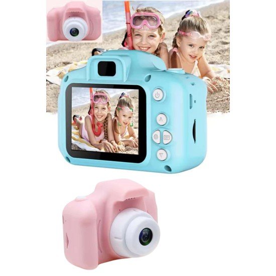Dijital Fotoğraf Makinesi Çocuk Mini 1080p HD Kaliteli Renkli Dijital Fotoğraf Makinesi Çocuk Mini 1080p HD Kaliteli Renkli