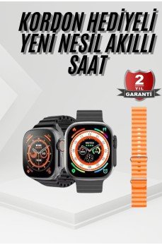 Akıllı Saat Sağlık Takibi Kalp Atışı Adımsayar Ultra Yeni Nesil nefes Egzersizi