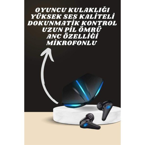 7 Kordonlu Akıllı Saat Ve  Kulaklığı ANC Özelliği Kulak İçi Mikrofonlu Sesli Görüşme