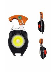 7 Modlu Mini Led Lamba Anahtarlık USB Şarjlı Kamp İçin Taşınabilir