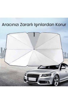 Toyota Yaris, VW Polo, Kia Rio, Fiat Punto, Hyundai Accent Blue Uyumlu Oto Şemsiye