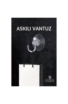 Askılı Vantuz 10 ADET