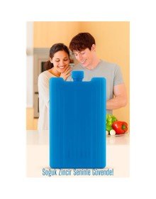 Buz Aküsü 400 gr | Gıda, İlaç ve PiknikSoğutma İçin | Tekrar Kullanılabilir