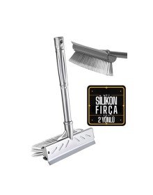 Twin Fırçalı ve Silikon Uçlu Cam Sil Çekçek