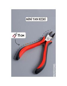 Profesyonel Mini Yan Keski 11 Cm