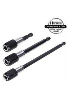 6 10 15 cm 3 lü Bits Uzatma Adaptörü