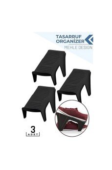 3’lü Ayakkabı Düzenleyici Set – Çift Katlı Tasarım | Dolap İçi Alan Tasarrufu | Kaymaz Yüzey 3’lü Ayakkabı Düzenleyici Set – Çift Katlı Tasarım | Dolap İçi Alan Tasarrufu | Kaymaz Yüzey