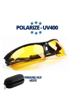 Polarize UV400 Sarı Camlı Güneş Gözlüğü