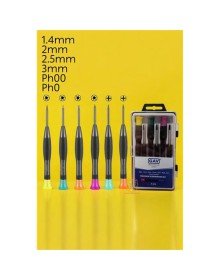 Saat Telefon Tamir Tork Tornavida Seti 6'lı