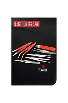 Cımbız Seti 7 Parça Elektornikçi Cımbız Seti