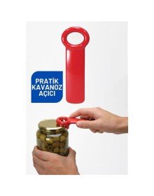 Kavanoz Açacağı Konserve Açacağı -Vakumlu Kapak Açma Aparatı