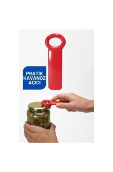 Kavanoz Açacağı Konserve Açacağı -Vakumlu Kapak Açma Aparatı