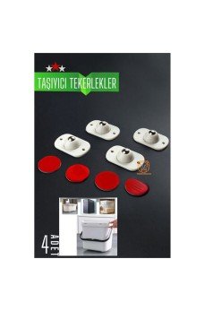 Bilyeli Mini Taşıyıcı Tekerlek Seti 360D Yapışkanlı Bilyeli Mini Taşıyıcı Tekerlek Seti 360D Yapışkanlı