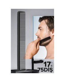 Elize İnce Uzun Sakal Bıyık Tarağı