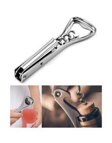 TransForMacionTirbuşon ve Şişe Açacağı Paslanmaz Çelik