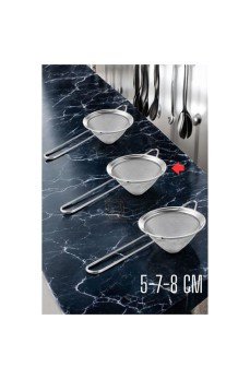 Andres 3 Boy Paslanmaz Çelik Süzgeç Seti Andres 3 Boy Paslanmaz Çelik Süzgeç Seti