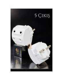 5 Girişli Priz Çoğaltıcı