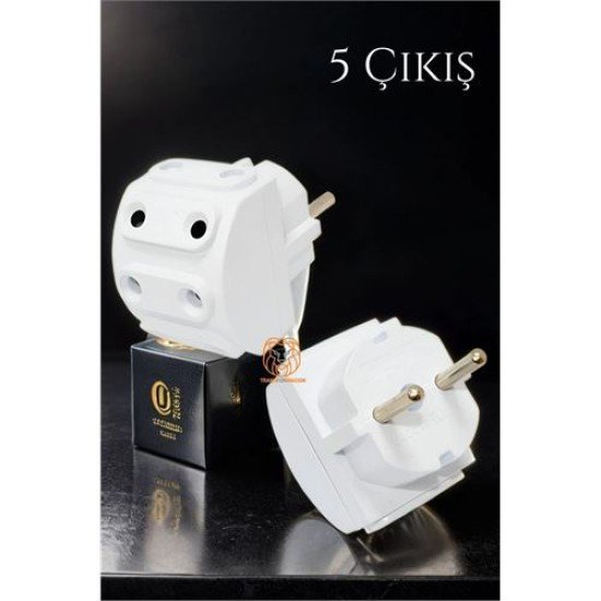 5 Girişli Priz Çoğaltıcı 5 Girişli Priz Çoğaltıcı