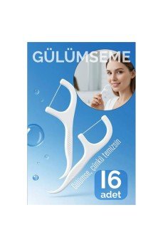 Kürdanlı Diş Ipi 16’lı Paket, Pratik ve Hijyenik Ağız Bakım Aracı Kürdanlı Diş Ipi 16’lı Paket, Pratik ve Hijyenik Ağız Bakım Aracı