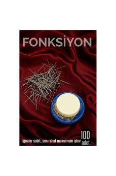 100'lü Süngerli Yuvarlak Kutulu Dikiş İğnesi – Pratik Saklama ve Kolay Kullanım 100'lü Süngerli Yuvarlak Kutulu Dikiş İğnesi – Pratik Saklama ve Kolay Kullanım