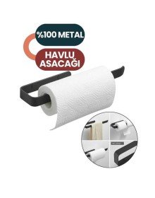 Vigna Black Havlu Folyo Asacağı