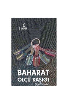 6 lı Şeffaf Baharat Kaşığı Camino Design