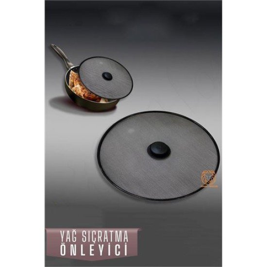 Yağ Kızartma Sıçratmaz Kapak 33 Cm