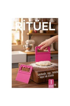 Hamur Kesici Kazıyıcı ve Spatula  - Esnek Yapı ile Unlu Mamul Hazırlığı İçin Pratik Yardımcı